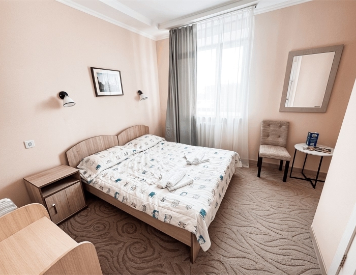 Номер 1 категории одноместный "Сингл" Спорткорпус - ЛОК «Долина Алтая»