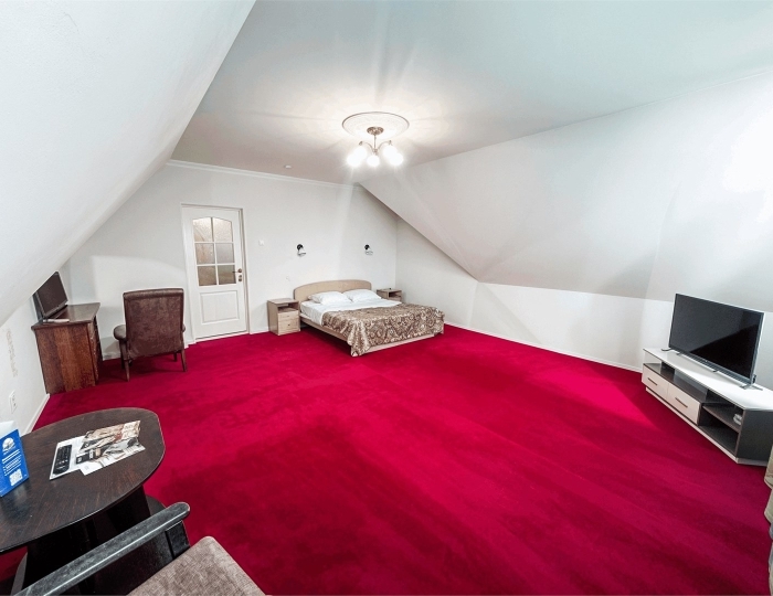 Номер 1 категории двухместный "Дабл+"Спорткорпус (двухкомнатный) - ЛОК «Долина Алтая»